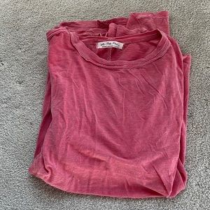 Oversized free people long sleeve shirt